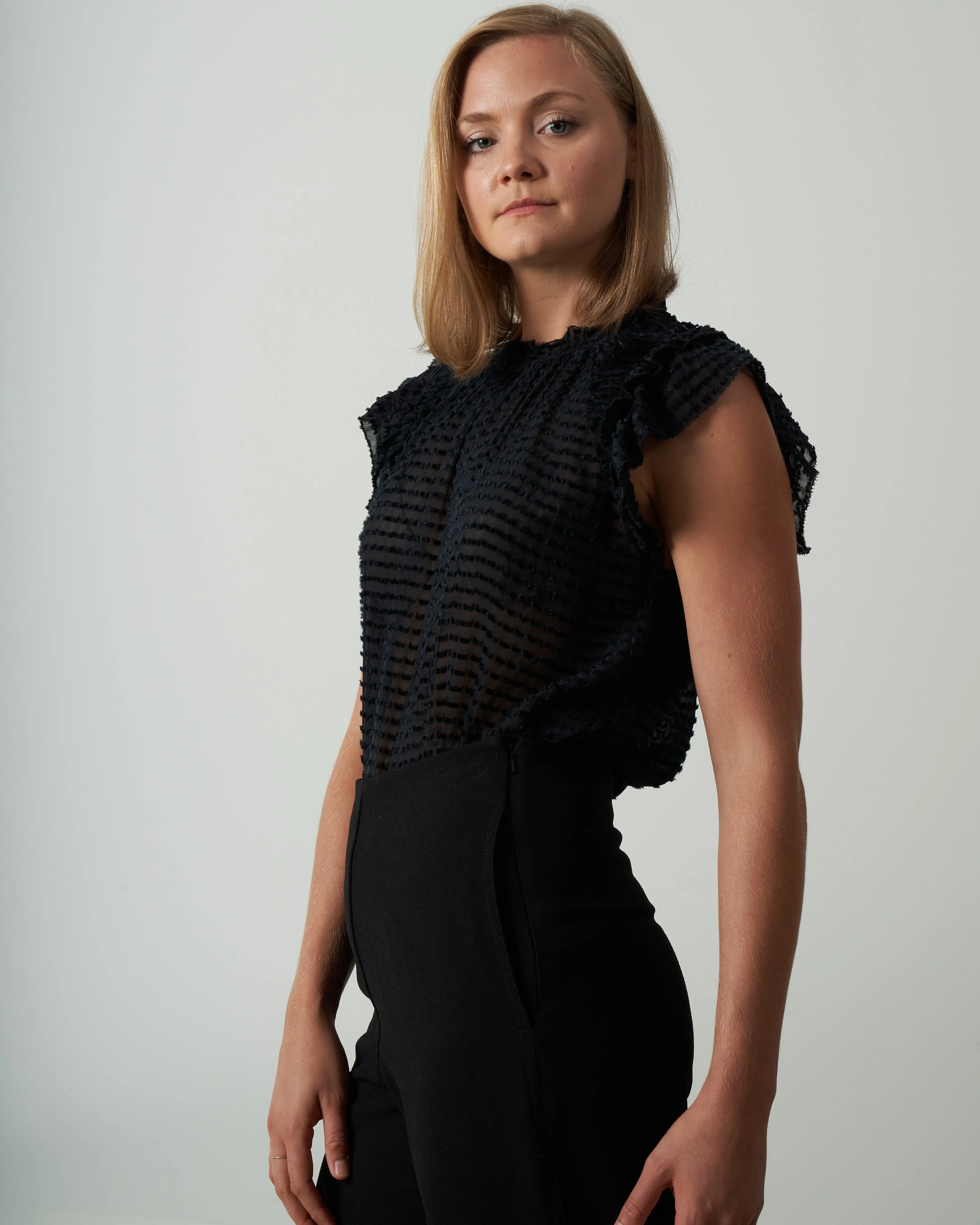clara top - noir
