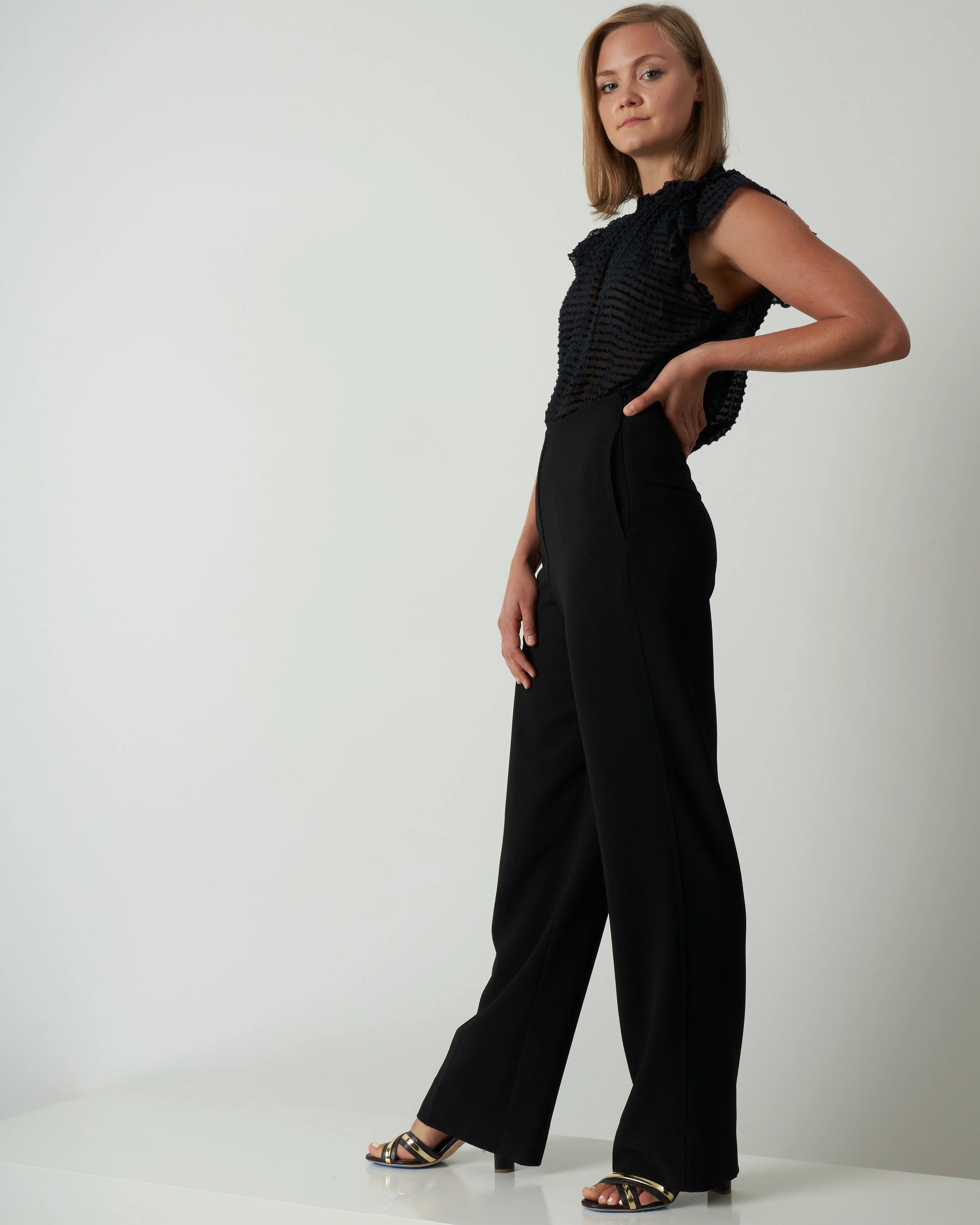 clara top - noir