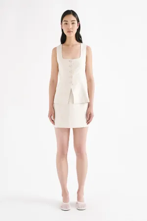 CLIO LINEN MINI SKIRT