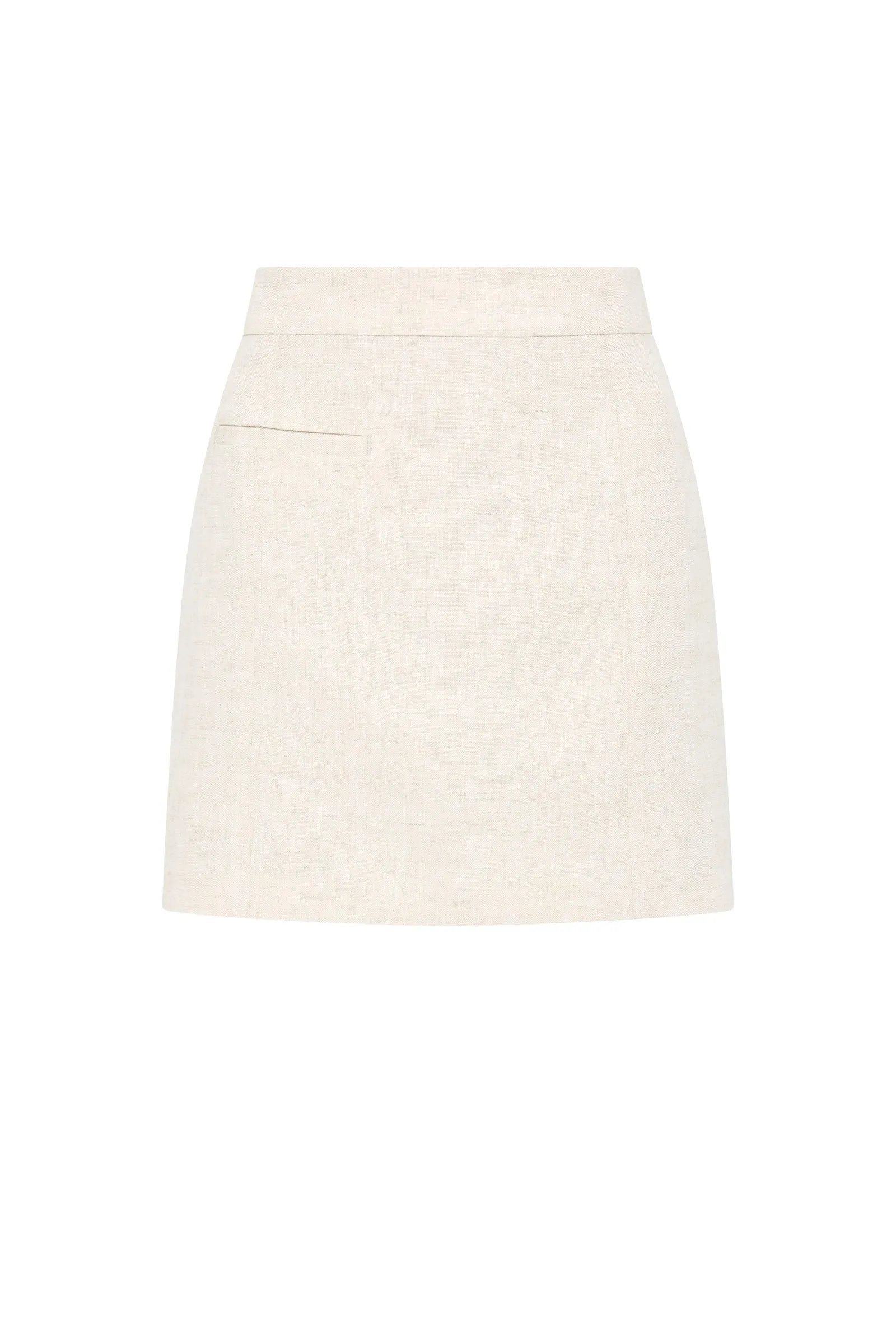CLIO LINEN MINI SKIRT