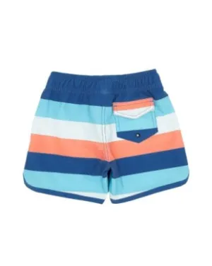 COASTAL STRIPE BABY BOARDSHORT