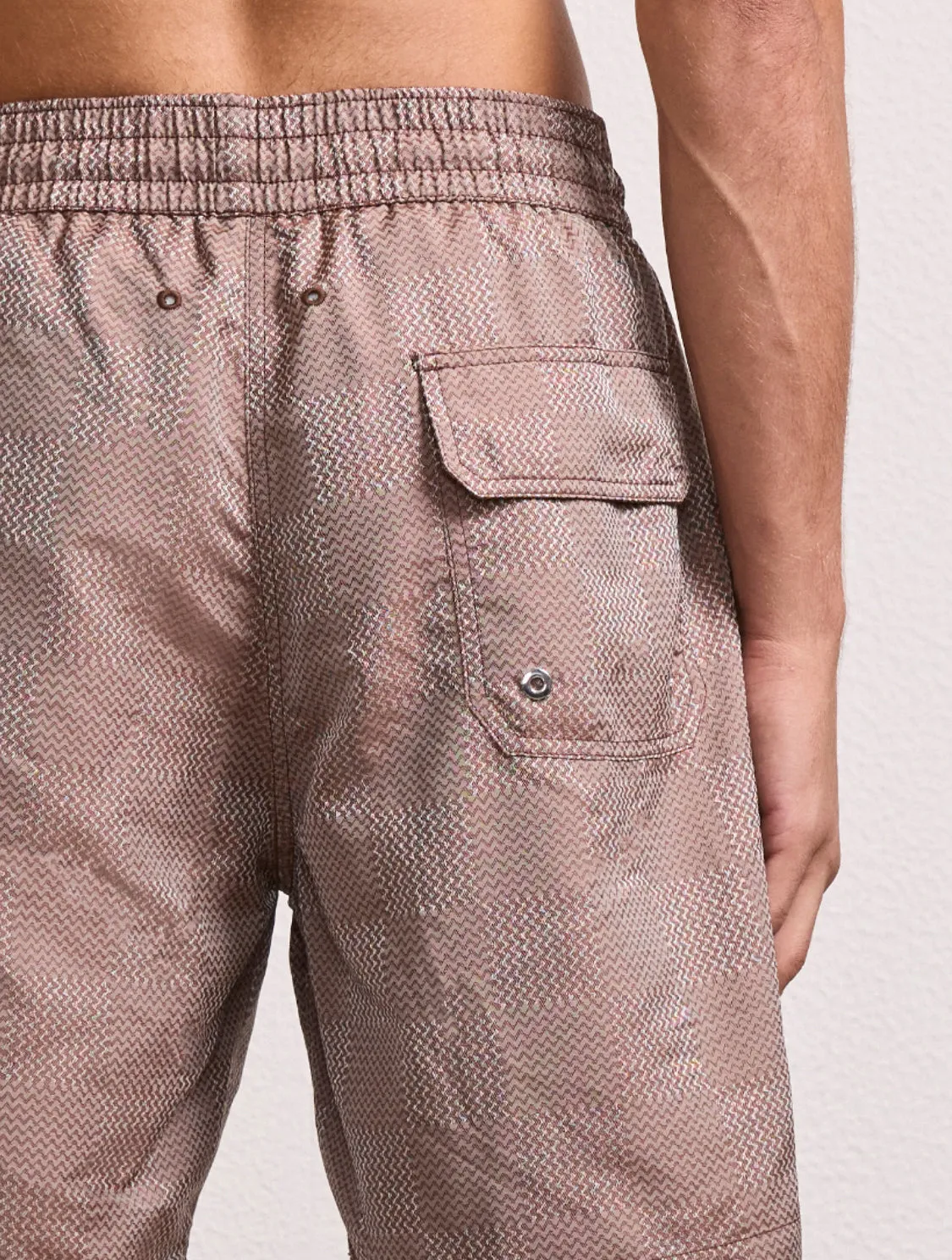 COPA CHECK SANTOS SWIM SHORTS