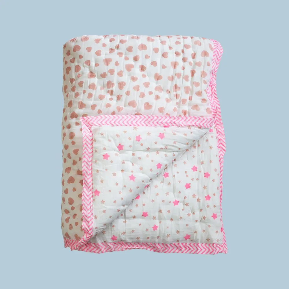 Cosmos Cot Quilt