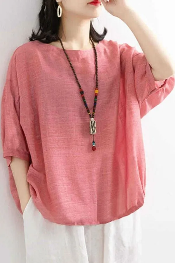 Cotton & Linen Blouse