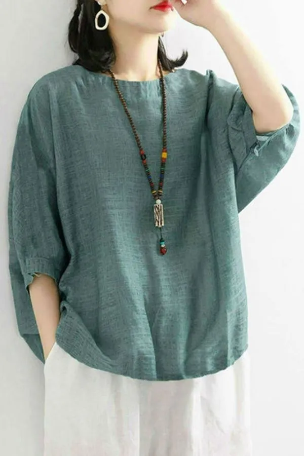 Cotton & Linen Blouse