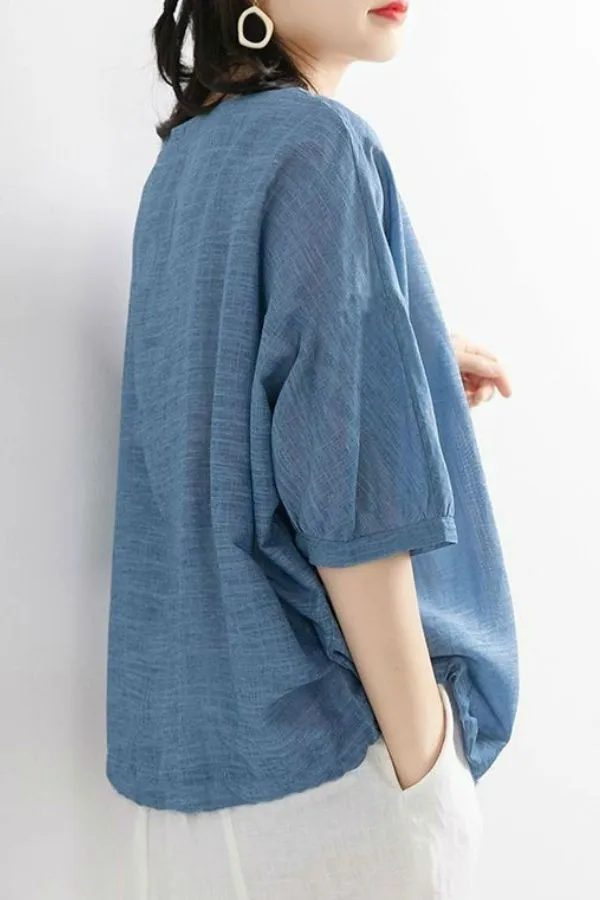 Cotton & Linen Blouse
