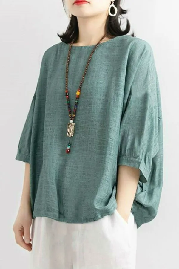Cotton & Linen Blouse