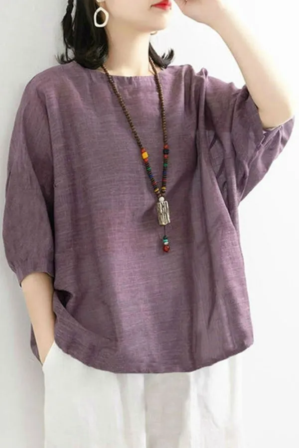 Cotton & Linen Blouse