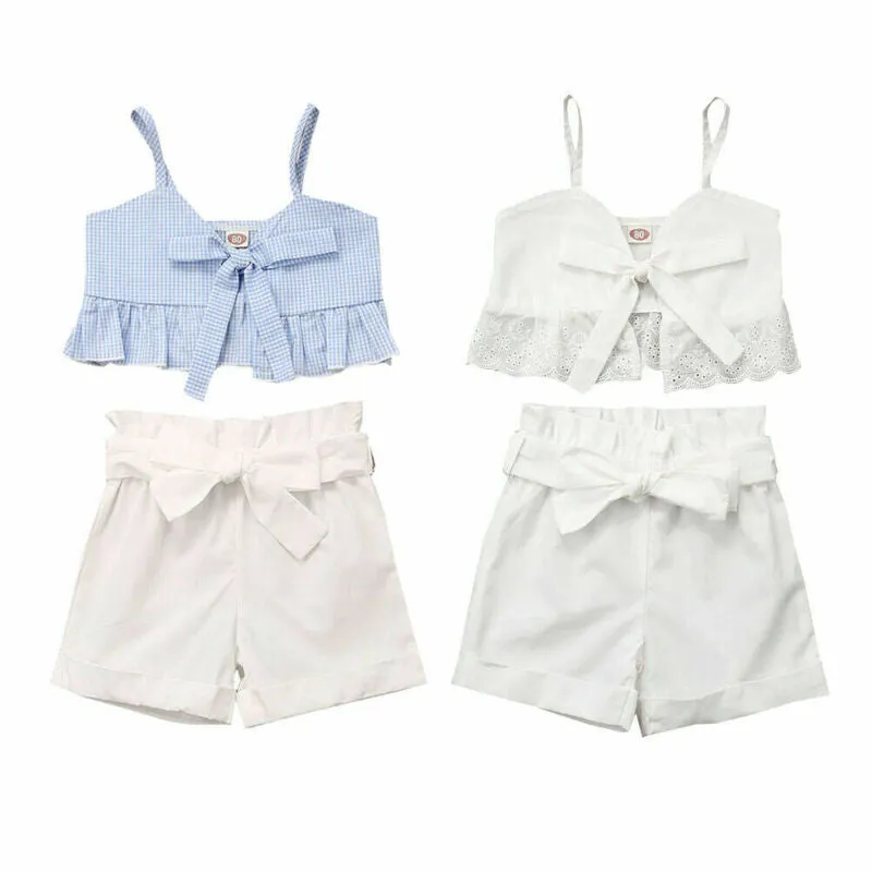 Cotton Baby Crop Top and Shorts