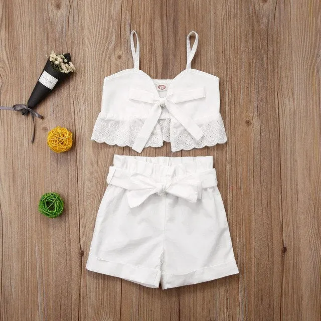 Cotton Baby Crop Top and Shorts