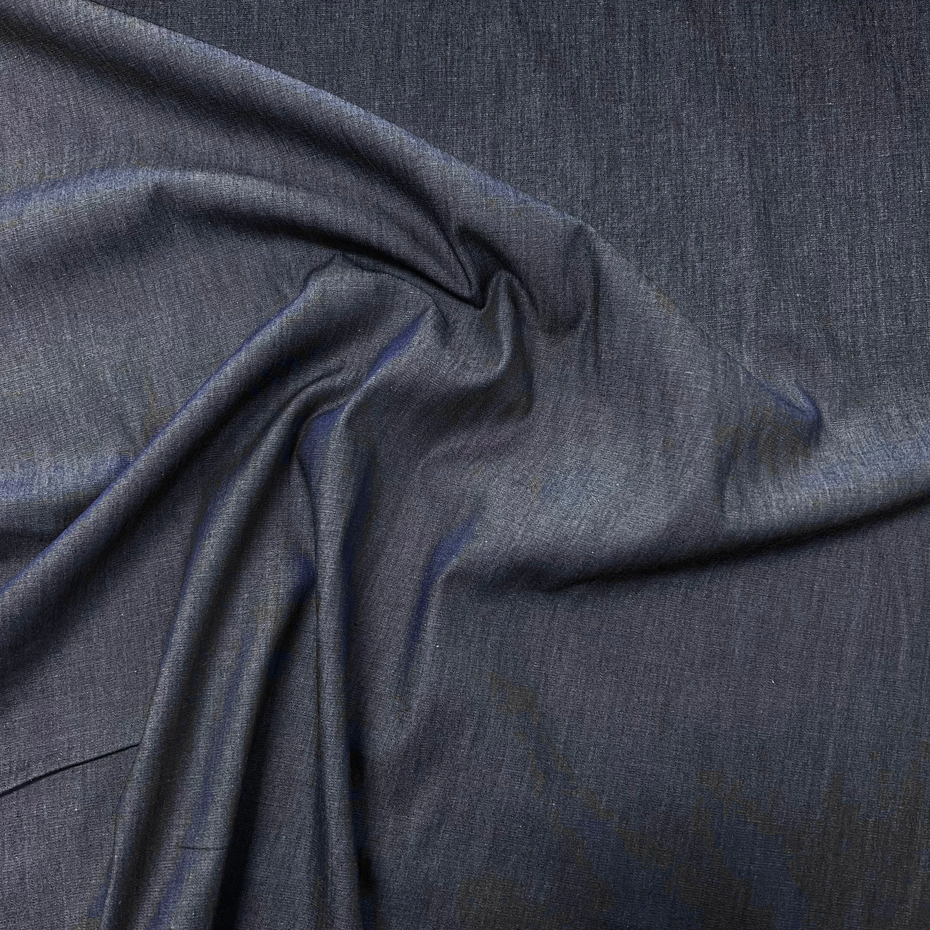 Cotton Chambray - Denim Blue