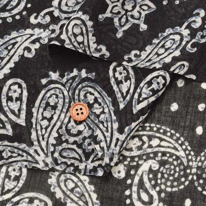 Cotton Print Fabric – Ethnic Paisley Pattern