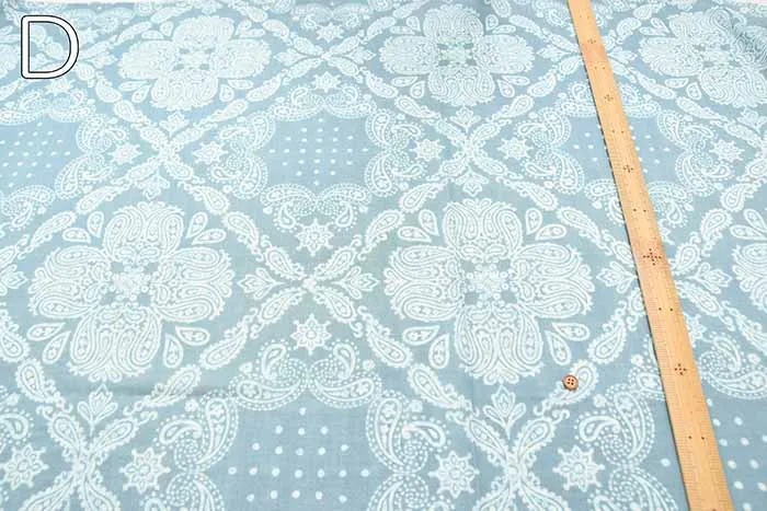 Cotton Print Fabric – Ethnic Paisley Pattern