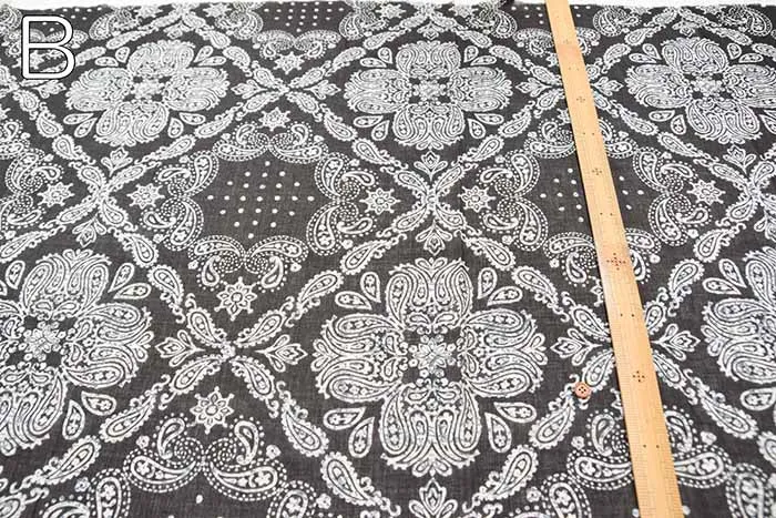 Cotton Print Fabric – Ethnic Paisley Pattern