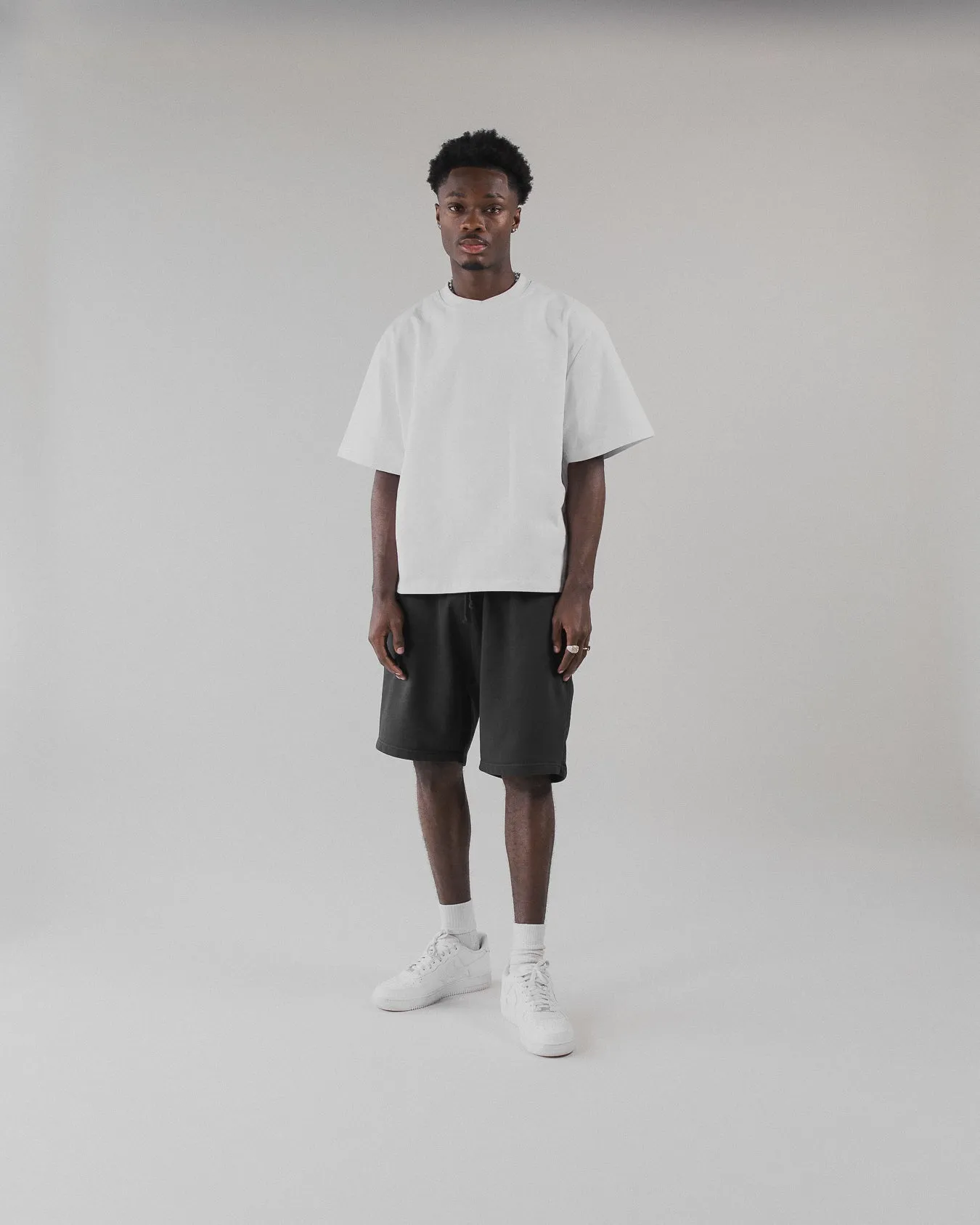 Cotton Shorts - Vintage Black