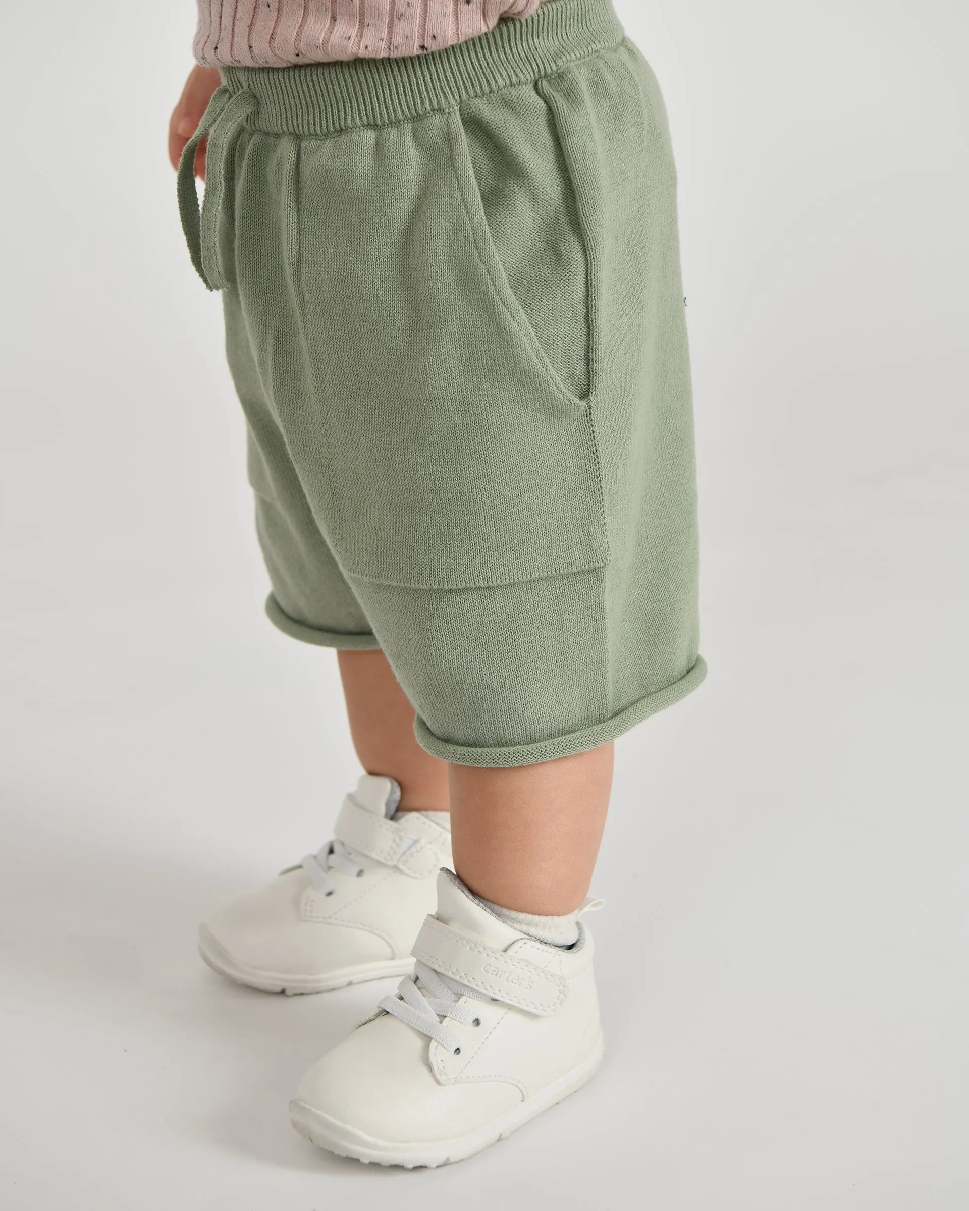 Cotton Slouchy Shorts
