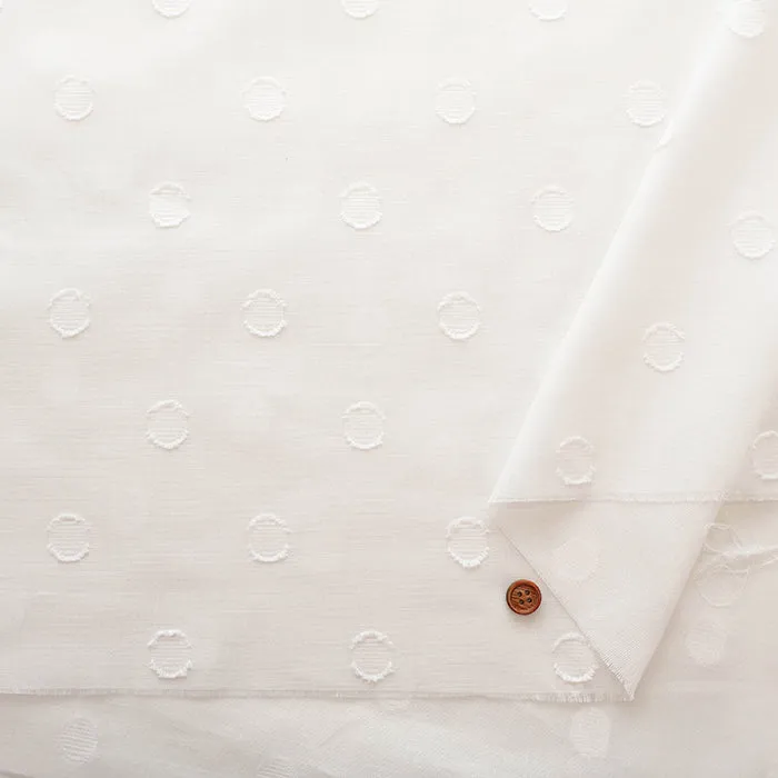 Cotton Snow Dot Fabric