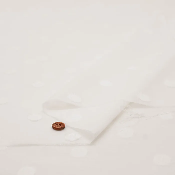 Cotton Snow Dot Fabric