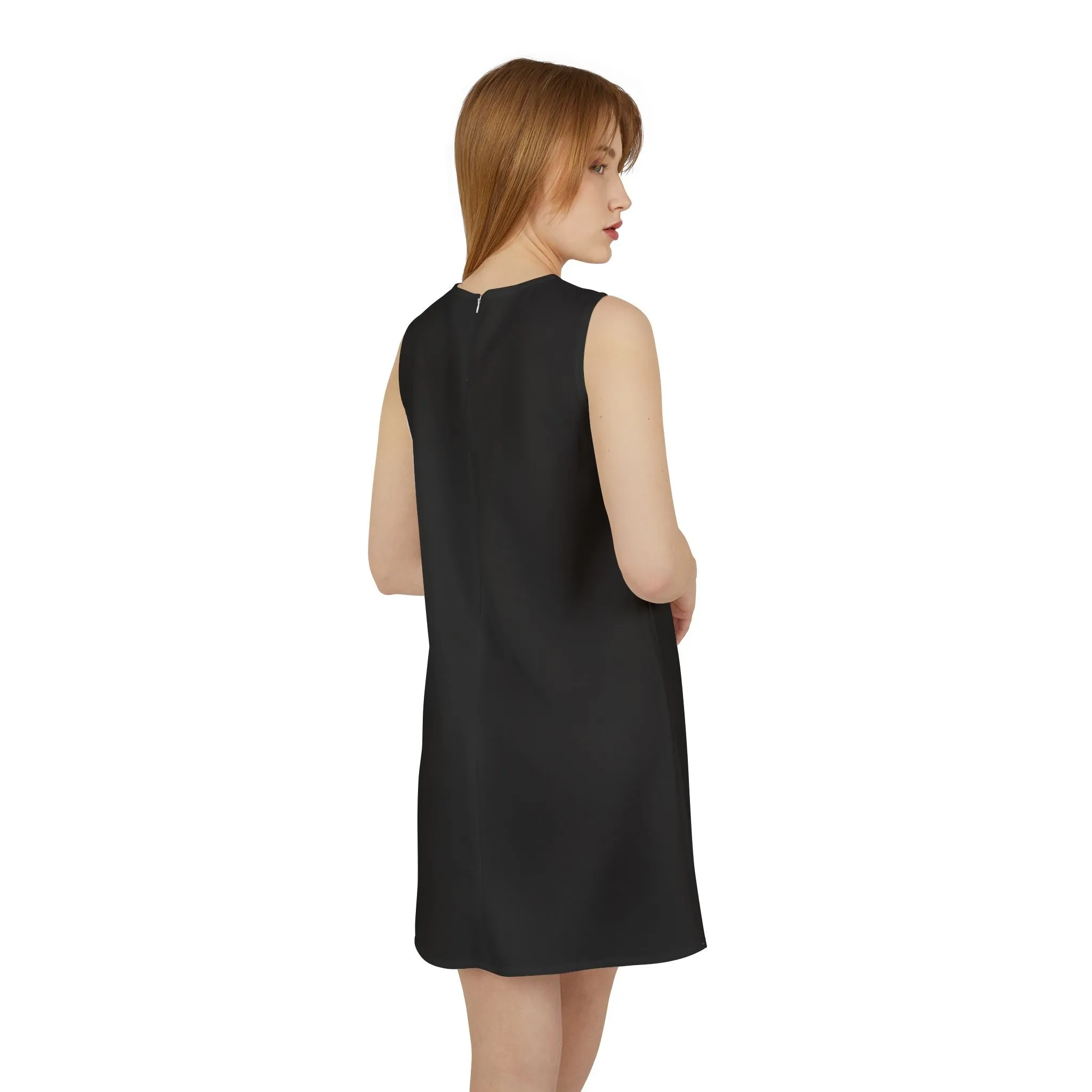 Cowboy Boots A-line Sleeveless Dress (AOP)