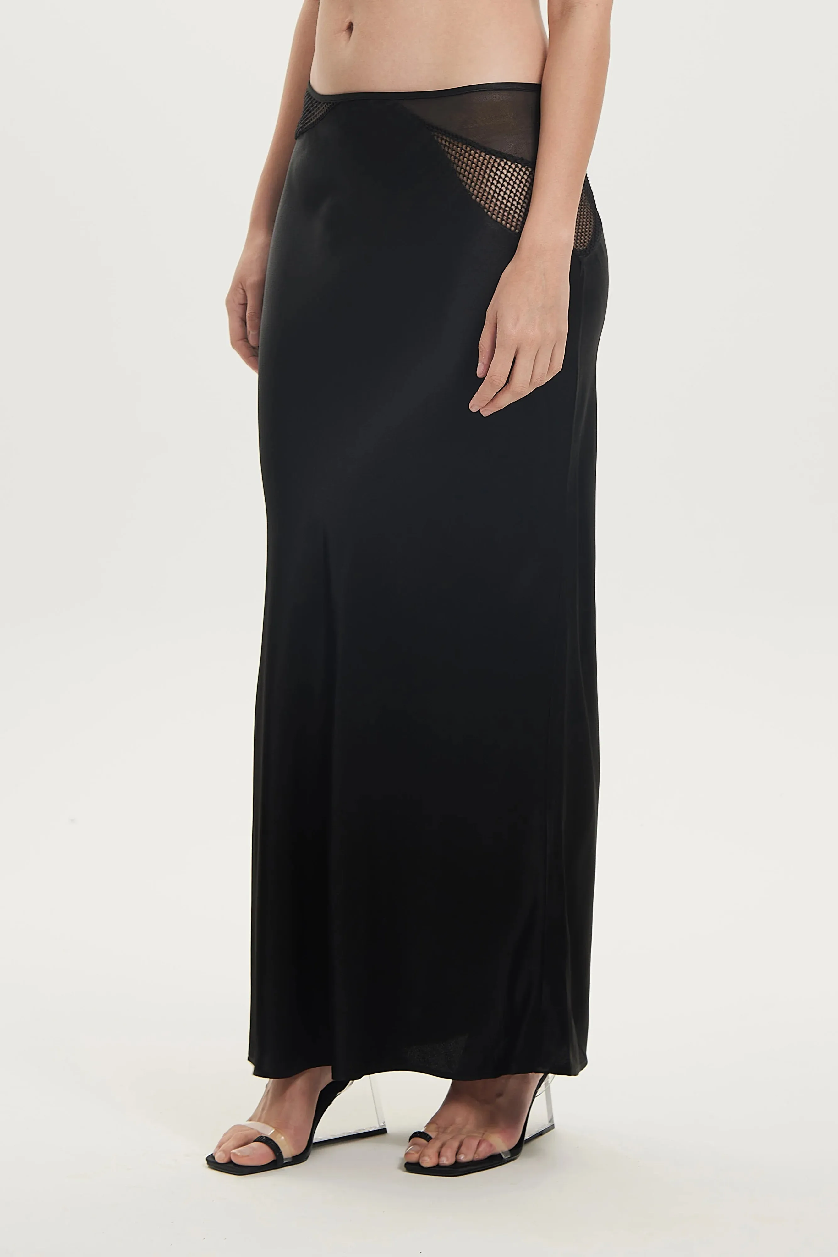 Crystal Clear Maxi Skirt