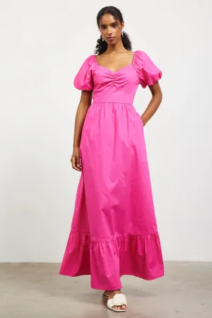 Curvy Fuchsia Midi