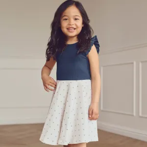 DAISY printed swing dress