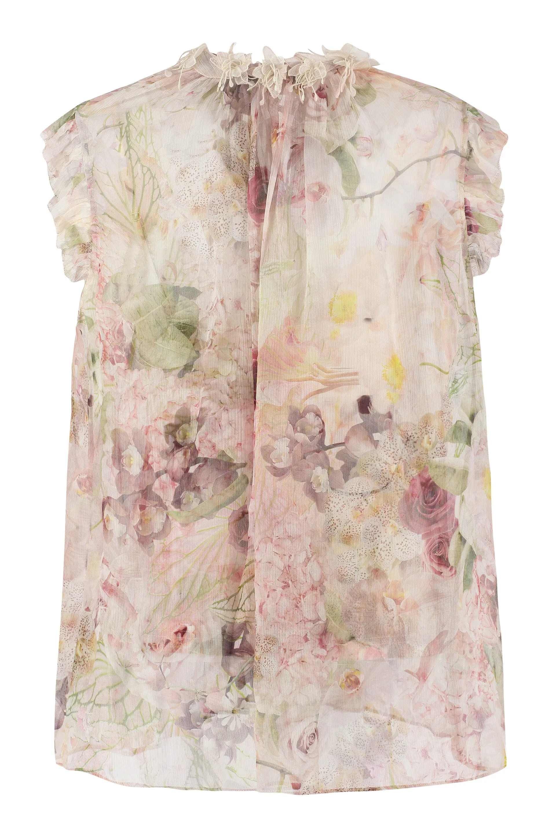 Dancer printed georgette blouse