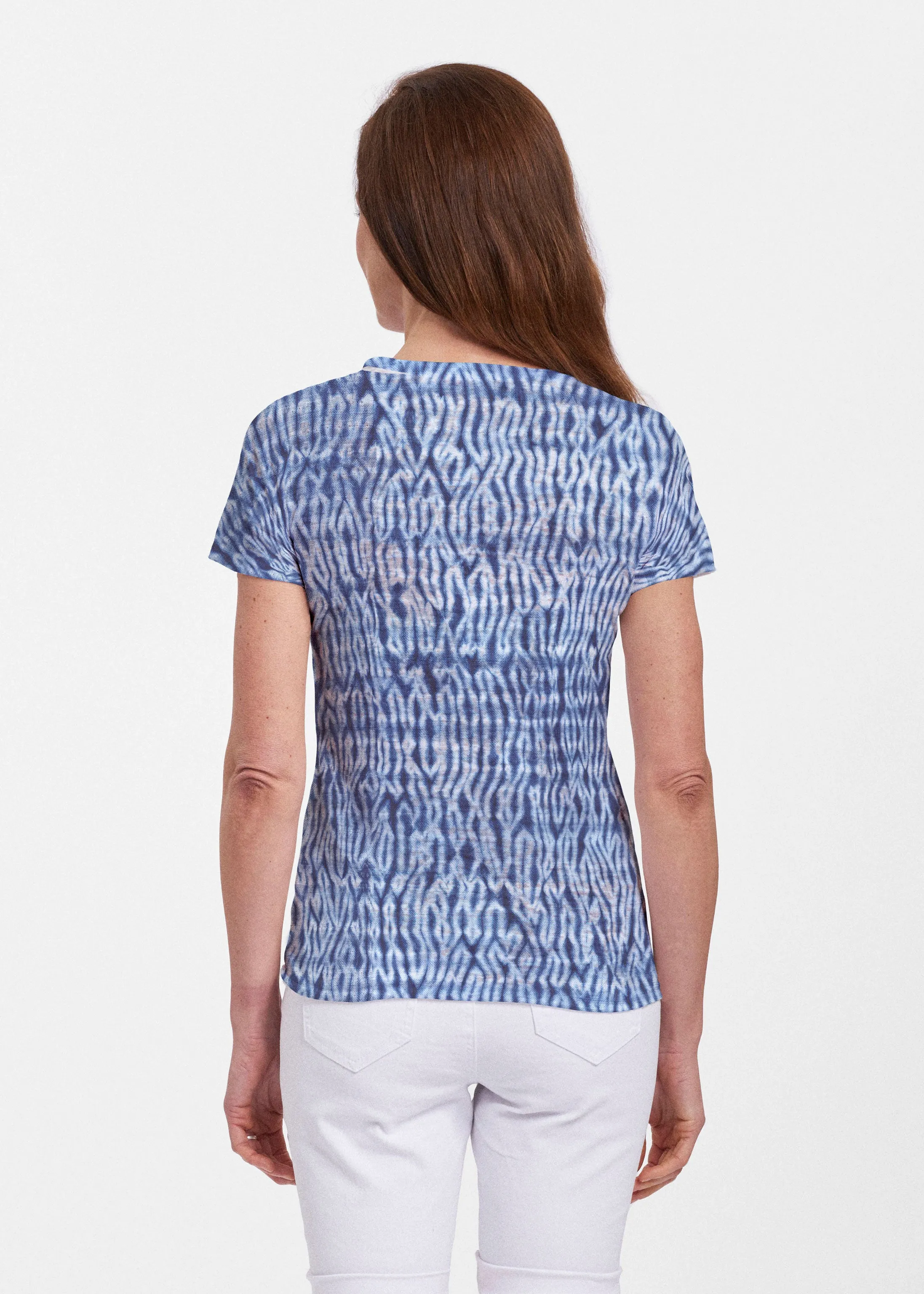 Dandelion Dream (14169) ~ Sheer Short Sleeve Crew Shirt