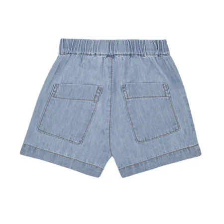Denim Bermuda Shorts