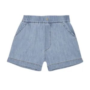 Denim Bermuda Shorts