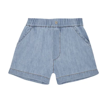 Denim Bermuda Shorts