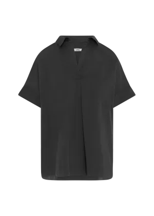 DERRY NEW LEAD-GREY COTTON UNI BLOUSE
