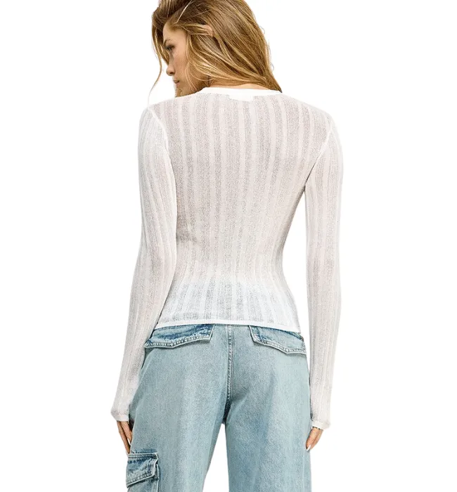 Destiny Semi Sheer Top
