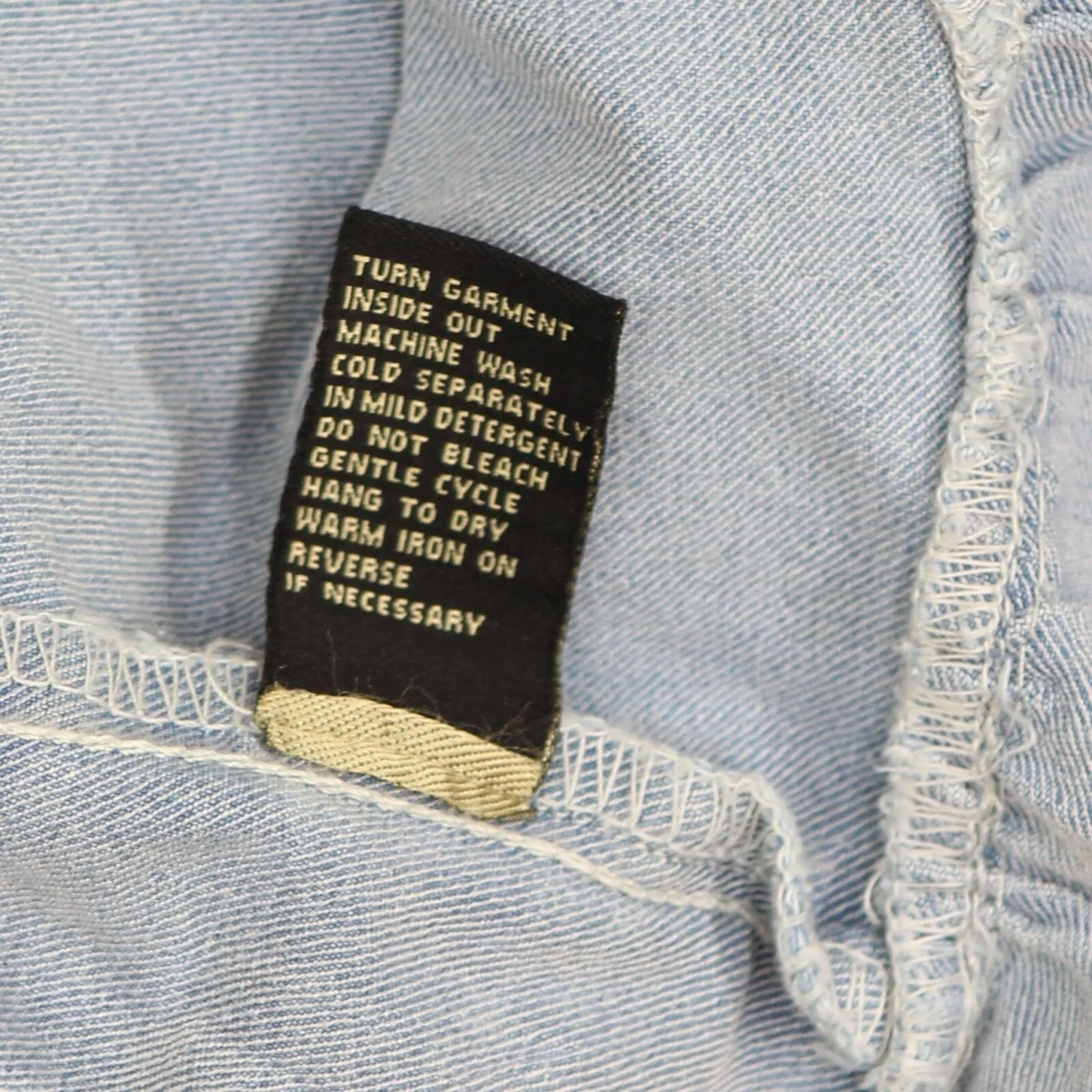 DG2 Womens Ruffled-Hem Classic Stretch Denim Jacket 688254 Chambray Blue L