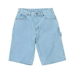 DICKIES SDX200 11" RELAXED FIT CARPENTER DENIM SHORT - LIGHT INDIGO