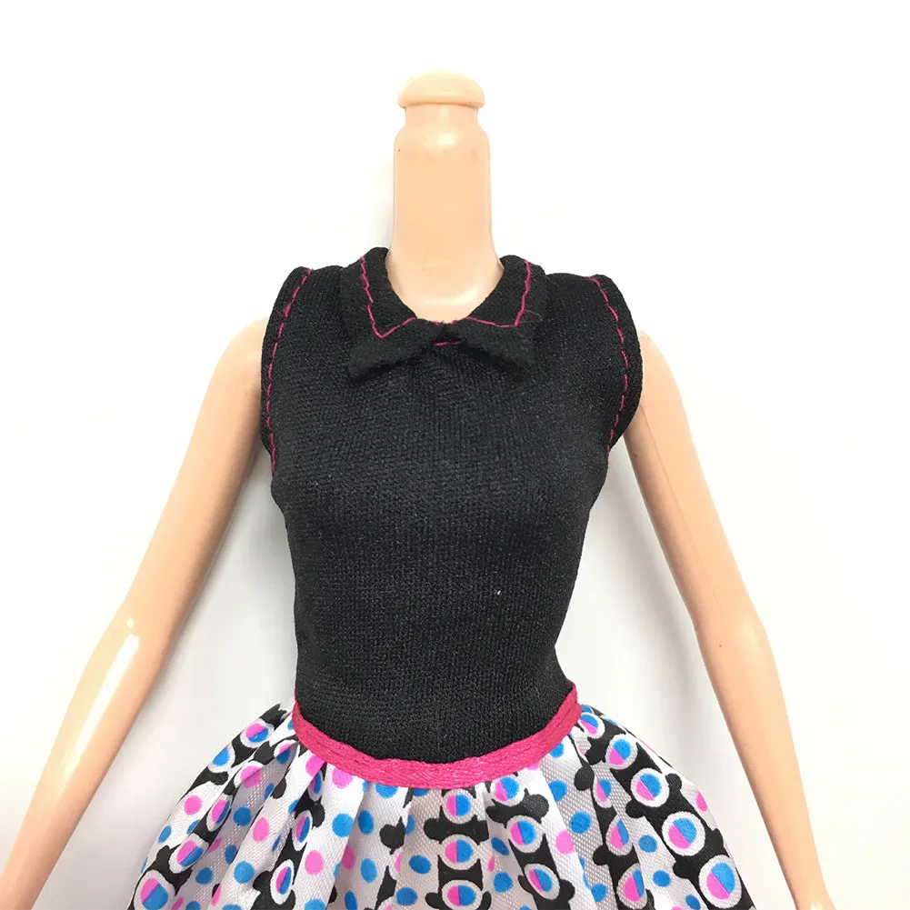 Doll's Fashionable Clothing Set Casual One-piece Dress doll Style Random5Q3V