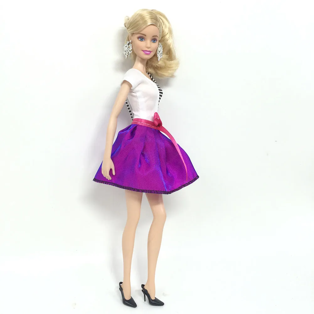Doll's Fashionable Clothing Set Casual One-piece Dress doll Style Random5Q3V