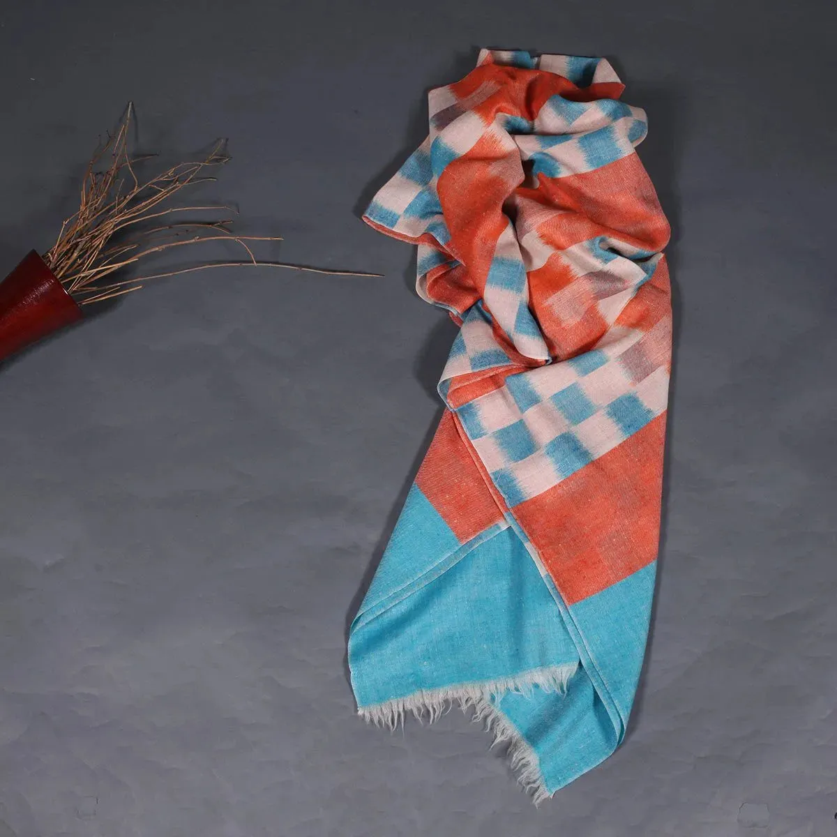 Double Dye Handwoven Pashmina Shawl