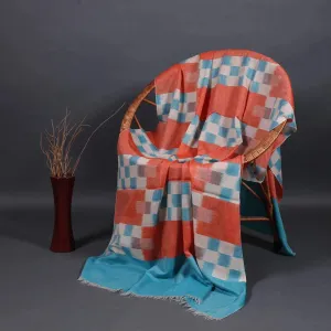 Double Dye Handwoven Pashmina Shawl