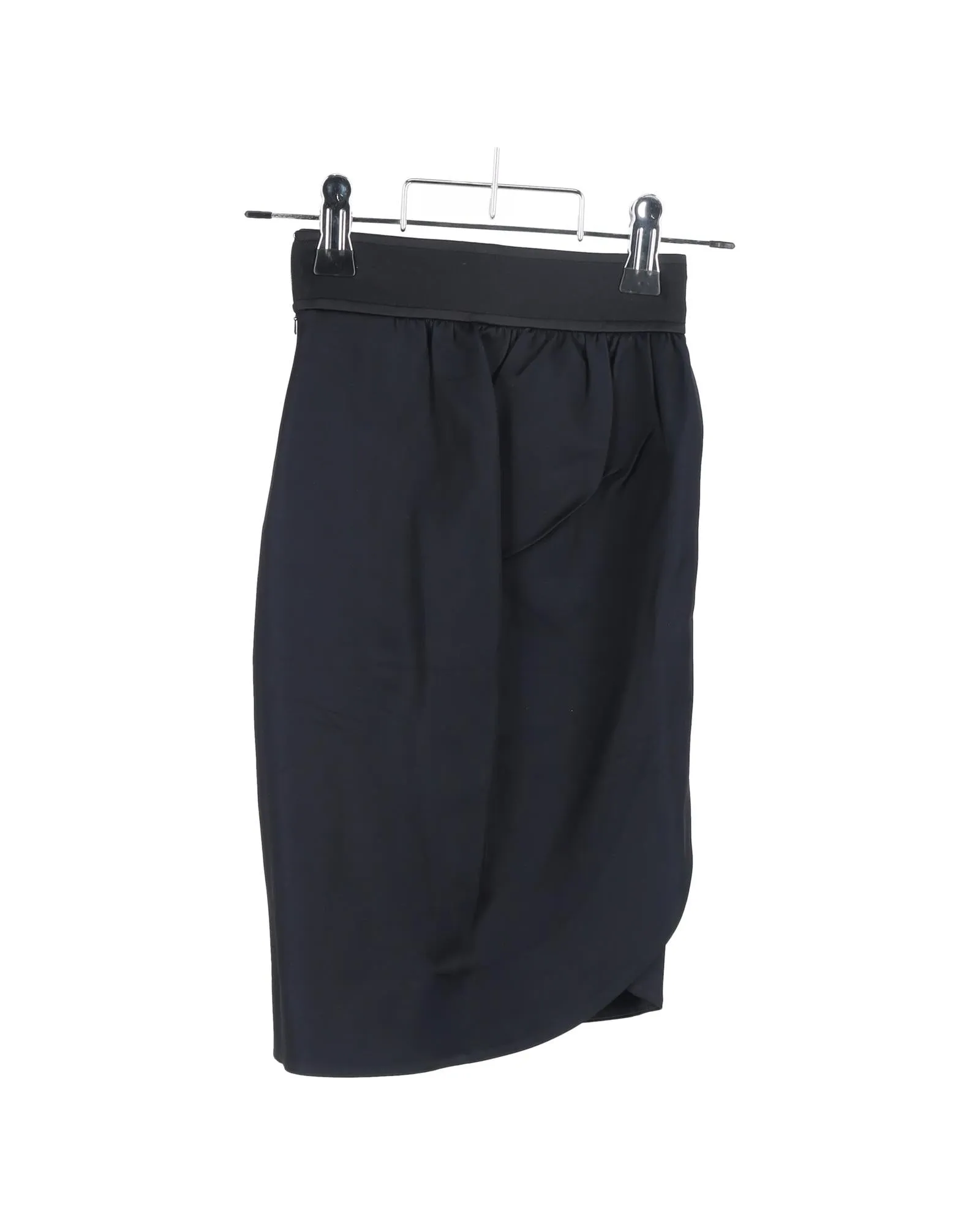 Draped Midi Skirt Elegant Design