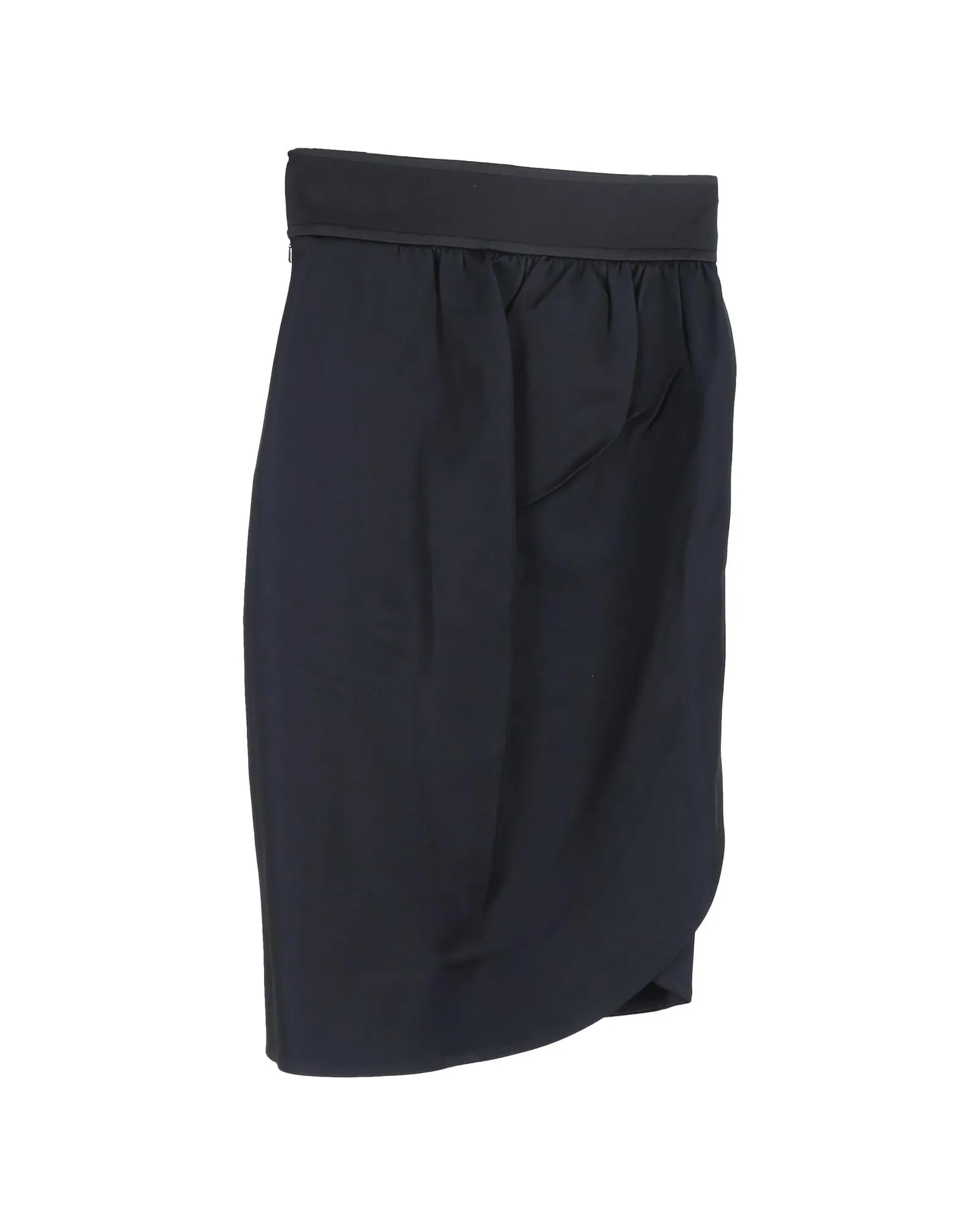 Draped Midi Skirt Elegant Design