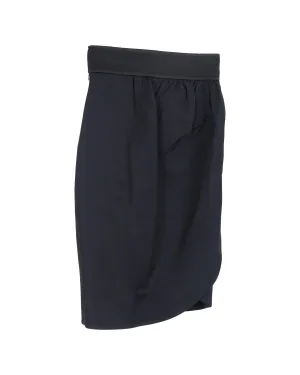 Draped Midi Skirt Elegant Design