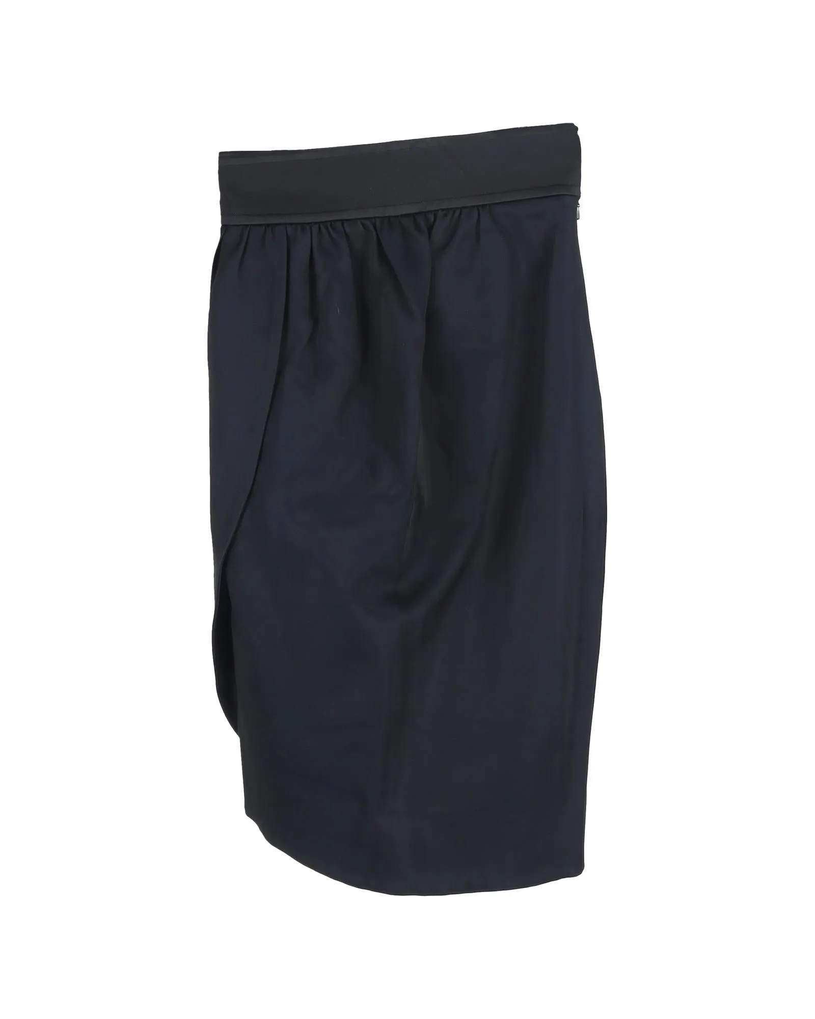 Draped Midi Skirt Elegant Design