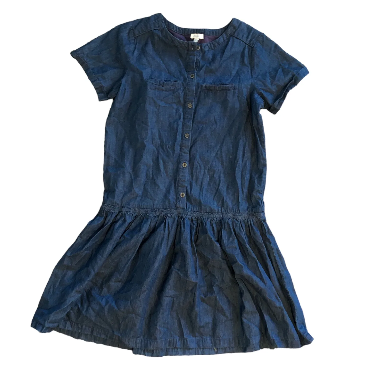Drop Waist Chambray Dress, 12 years // Jacadi