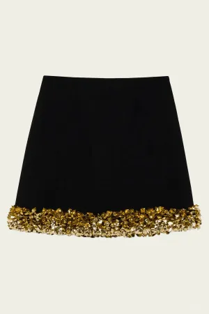 Dua Mini Skirt in Black