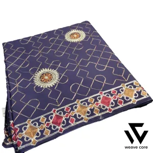 Elegant Embroidered Chaddar - Blue