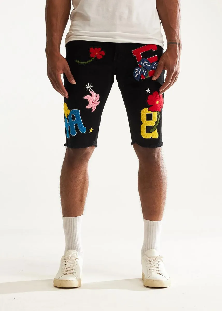 Embellish Nille Black Shorts