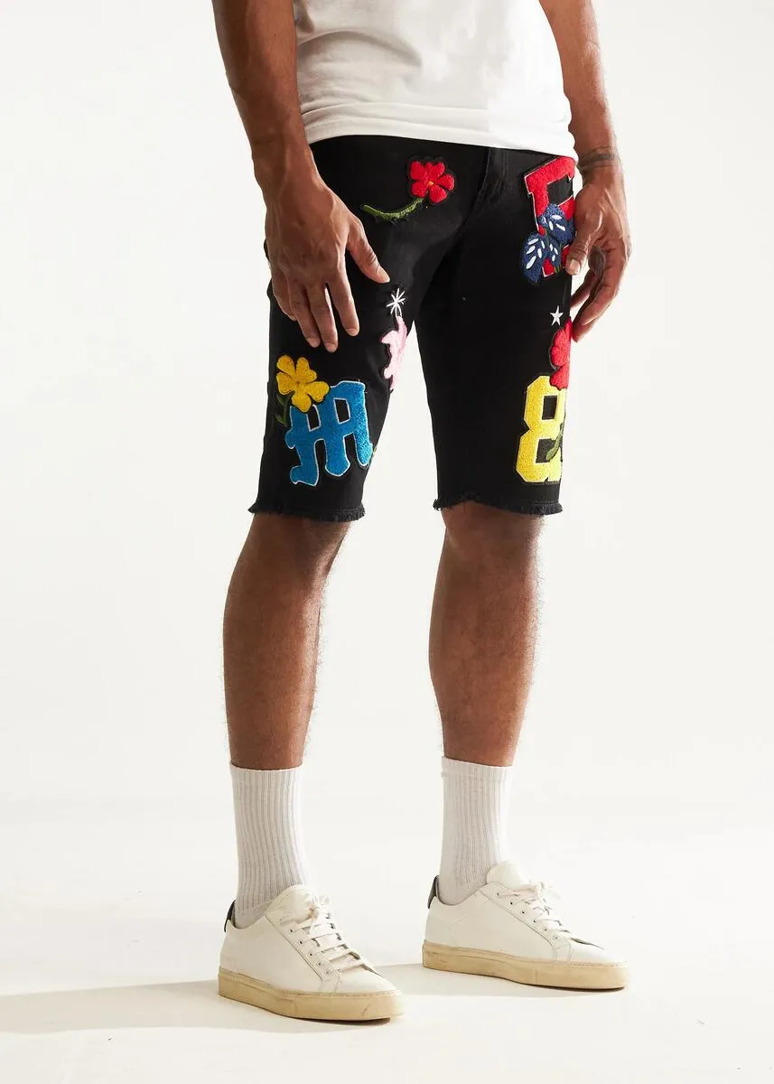 Embellish Nille Black Shorts