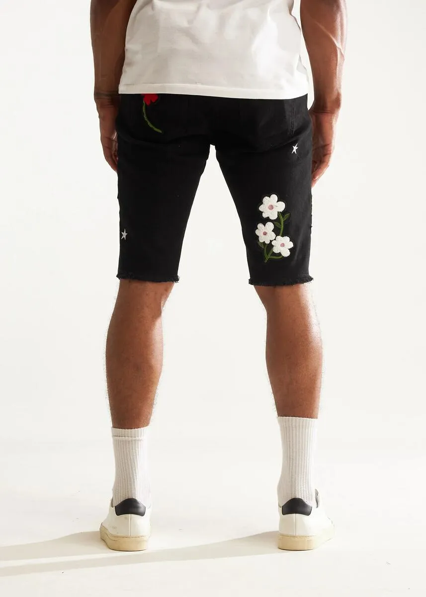 Embellish Nille Black Shorts