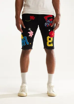 Embellish Nille Black Shorts